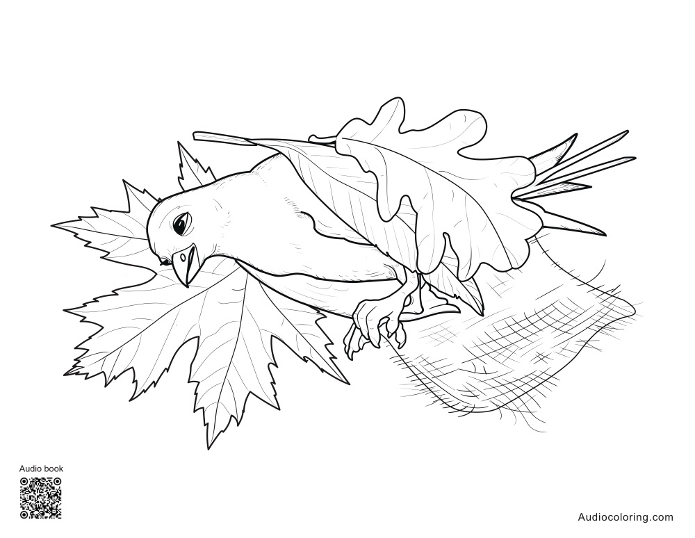 Coloring page: The swallow